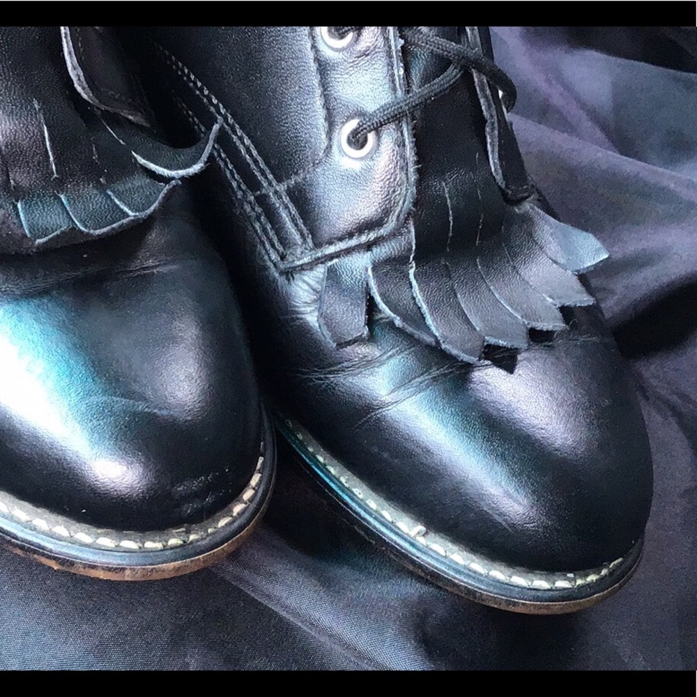 Laredo Lace Up Roper Boots - Picture 4 of 8